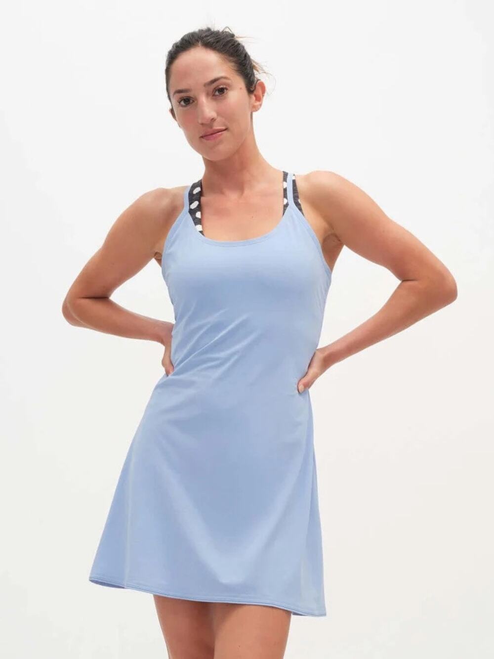 NWT OUTDOOR VOICES The Exercise Dress Atheltic Dress Lined With Pockets
